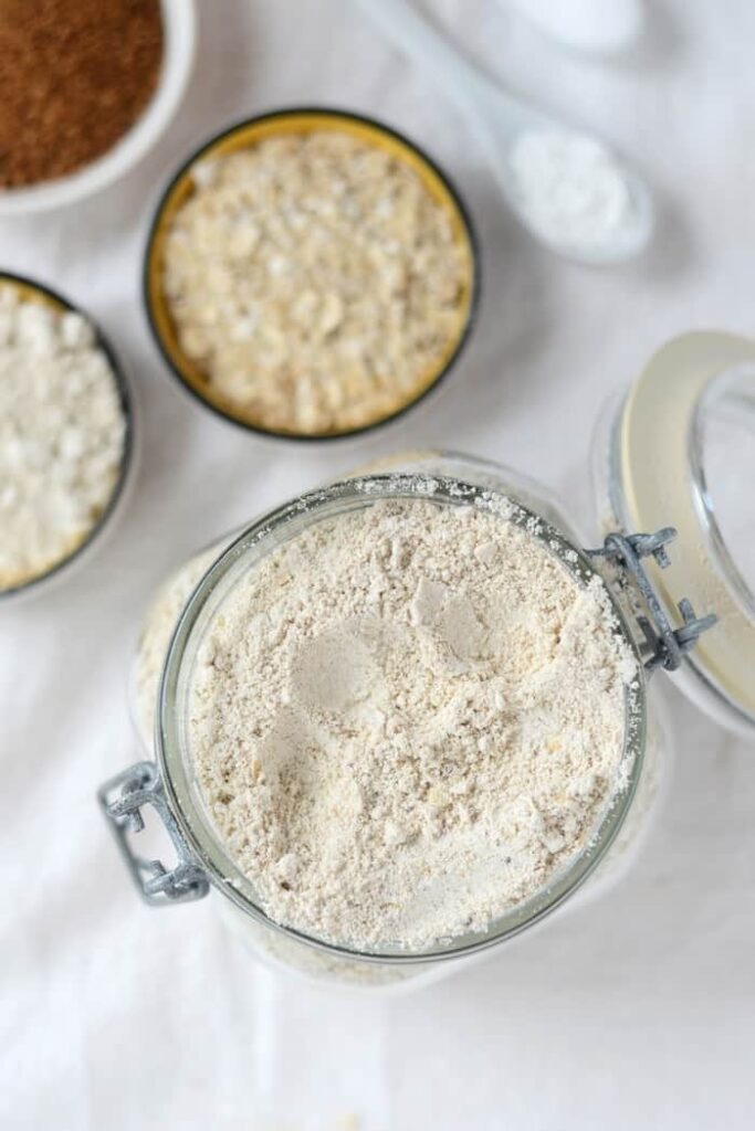 Gluten Free Oatmeal Pancake Mix #GlutenFree