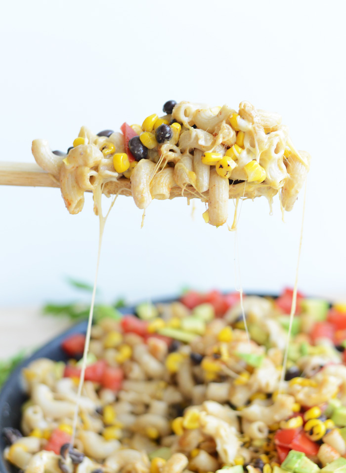 Cheesy Mexican Macaroni Pasta #GlutenFree #Healthy