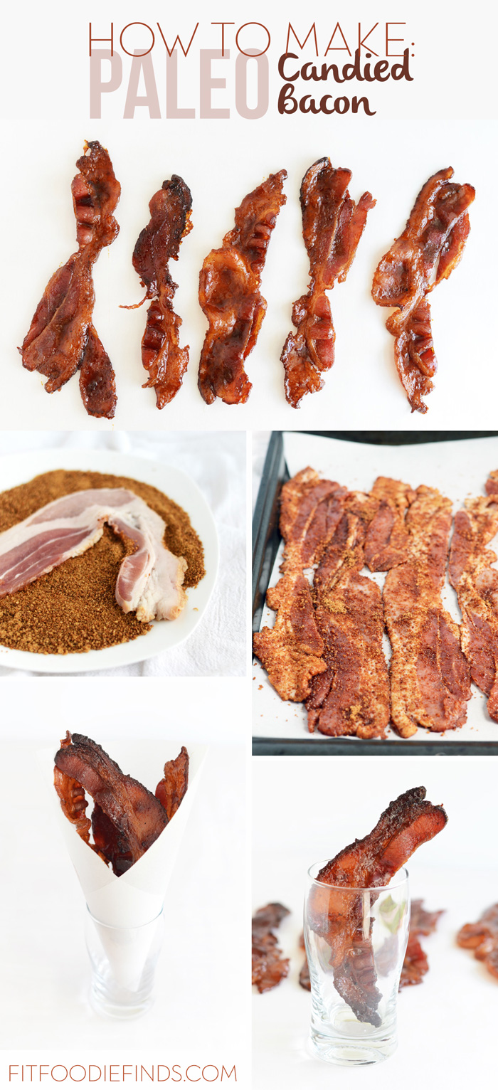 How to Make #Paleo Candied Bacon with just 2 ingredients!