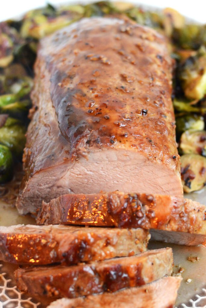 Maple Tamari Glazed Pork Roast