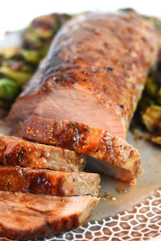 Maple Tamari Glazed Pork Roast