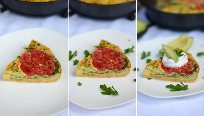 Grain Free Heirloom Tomato Quiche #grainfree #glutenfree