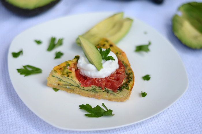 Grain Free Heirloom Tomato Quiche #grainfree #glutenfree