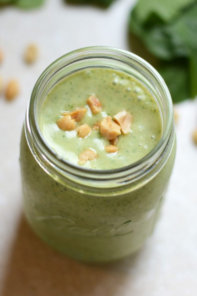 Peanut Lovers Green Smoothie