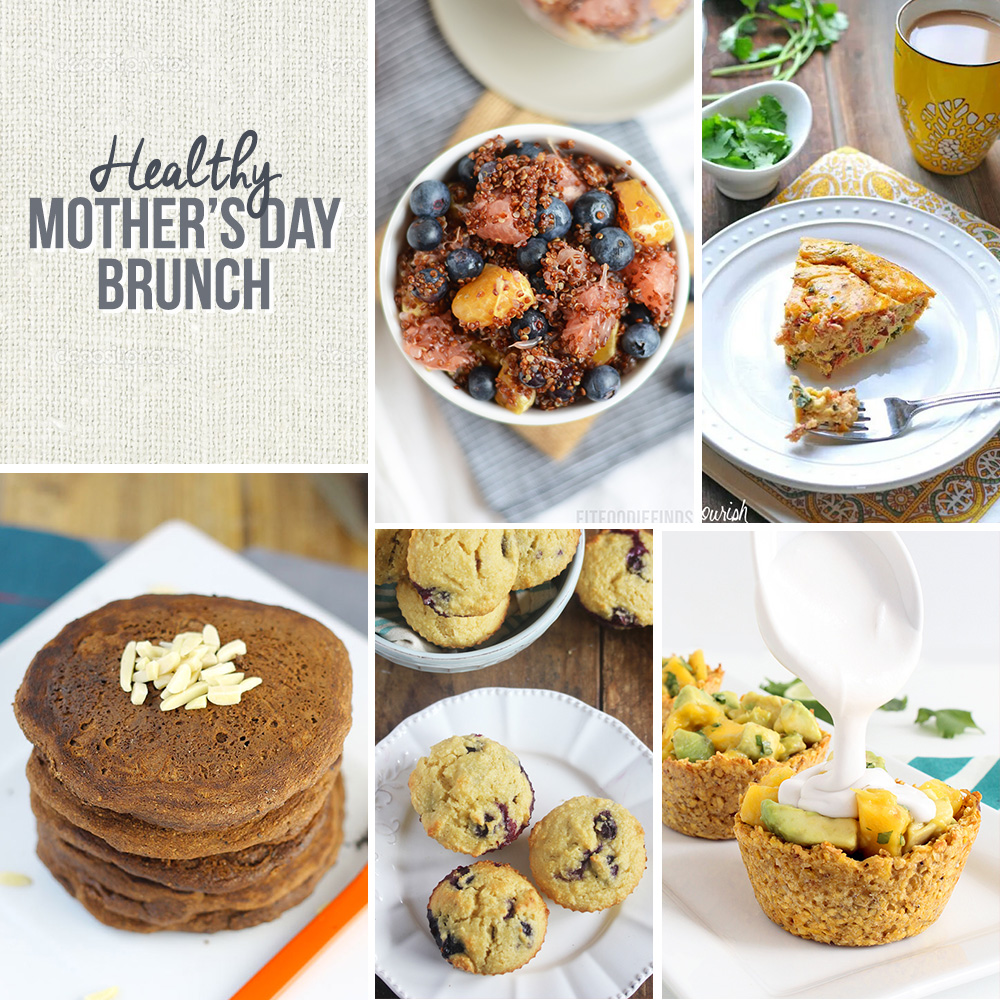 5 Healthy Mother's Day Brunch Recipes from your favorite bloggers! #GrainFree #GlutenFree #DairyFree