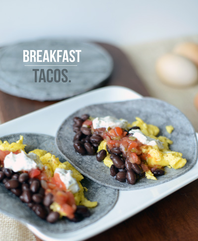 Breakfast Tacos! #glutenfree #fitfluential