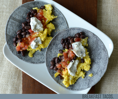 Breakfast Tacos! #glutenfree #fitfluential