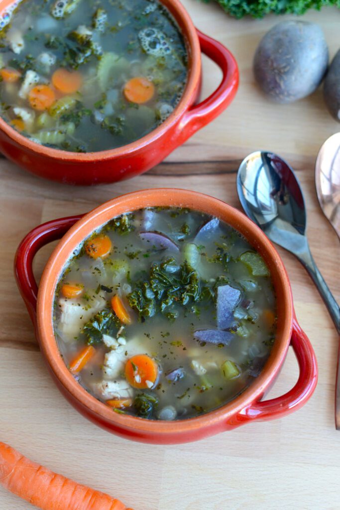 Gluten-Free Tuscan Turkey and Vegetable Soup