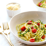 easy pumpkin marinara with zoodles