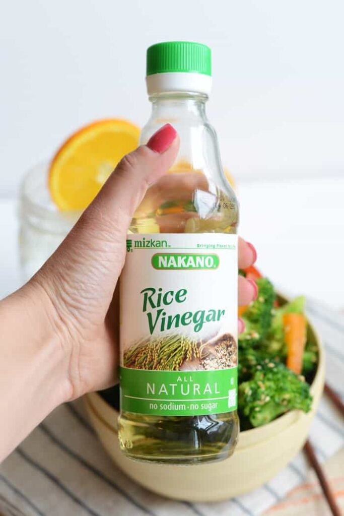 Nakano Rice Vinegar- All Natura. No sodium, no sugar, and gluten free!