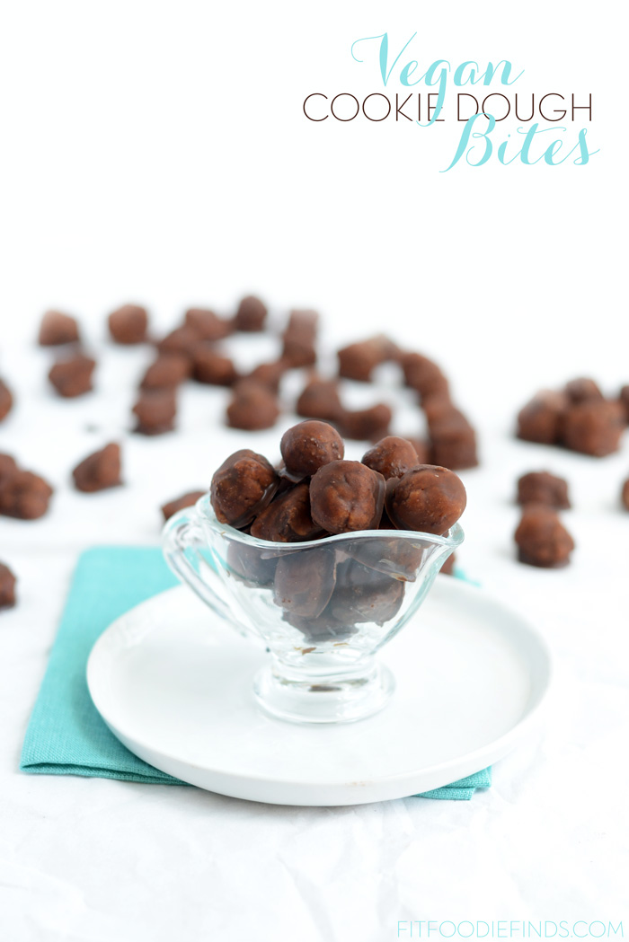 Frozen Vegan Chocolate Chip Cookie Dough Bites