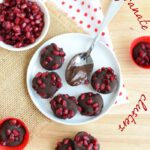 Super Simple Vegan Pomegranate Clusters