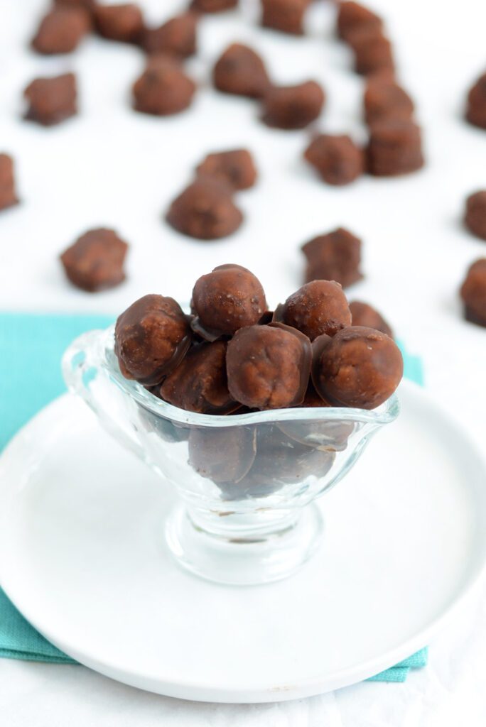 Frozen Vegan Chocolate Chip Cookie Dough Bites