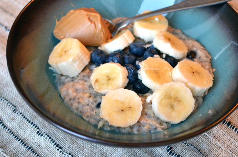 Vanilla Blueberry Oatmeal