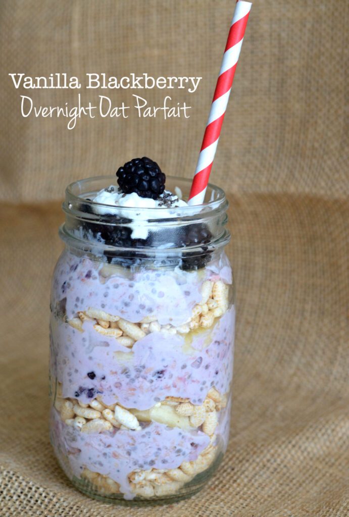 overnight oat parfait