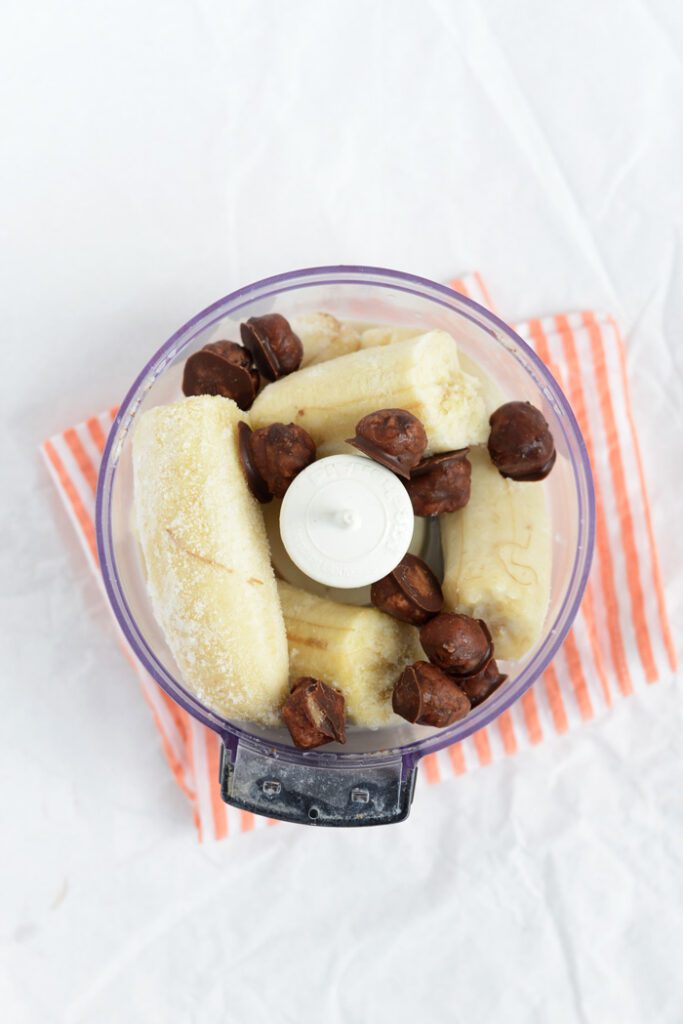 Vegan Cookie Dough Banana Soft Serve