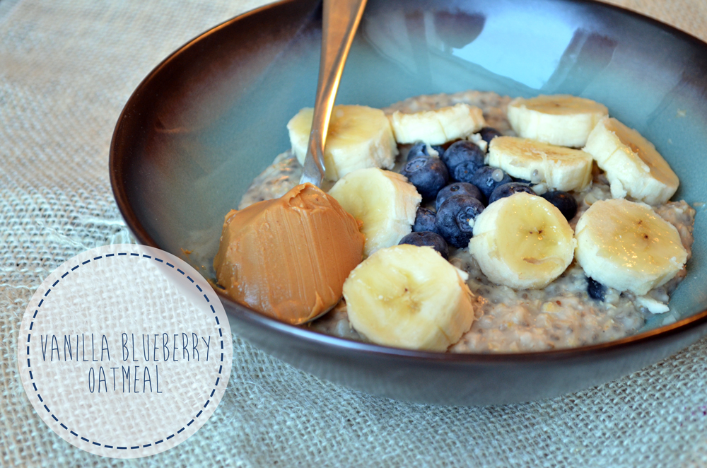 Vanilla Blueberry Oatmeal