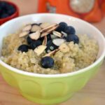 Blueberry Breakfast Quinoa – Fit Foodie Finds