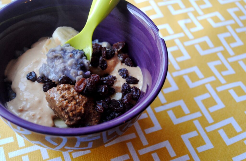 Creamy Blueberry Oatmeal