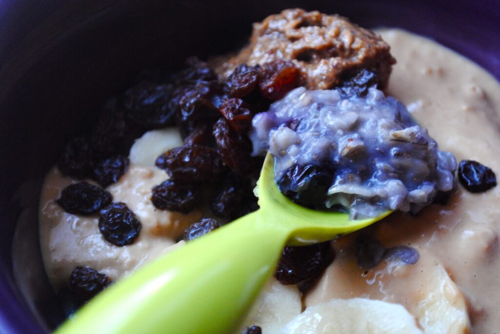 Creamy Blueberry Oatmeal