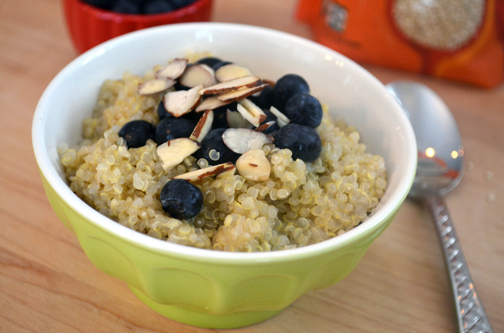 Blueberry Breakfast Quinoa