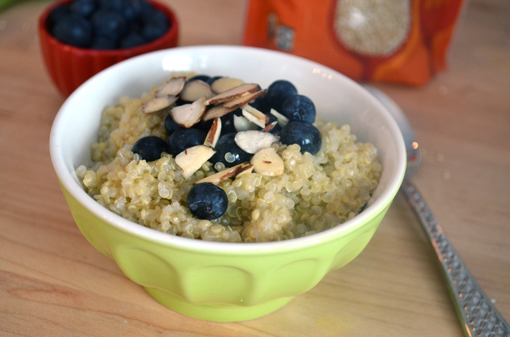 Blueberry Breakfast Quinoa