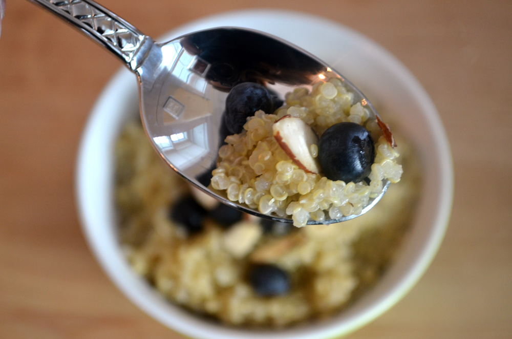 Blueberry Breakfast Quinoa