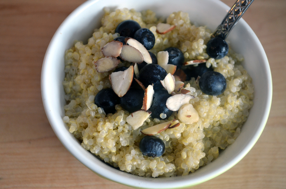 Blueberry Breakfast Quinoa