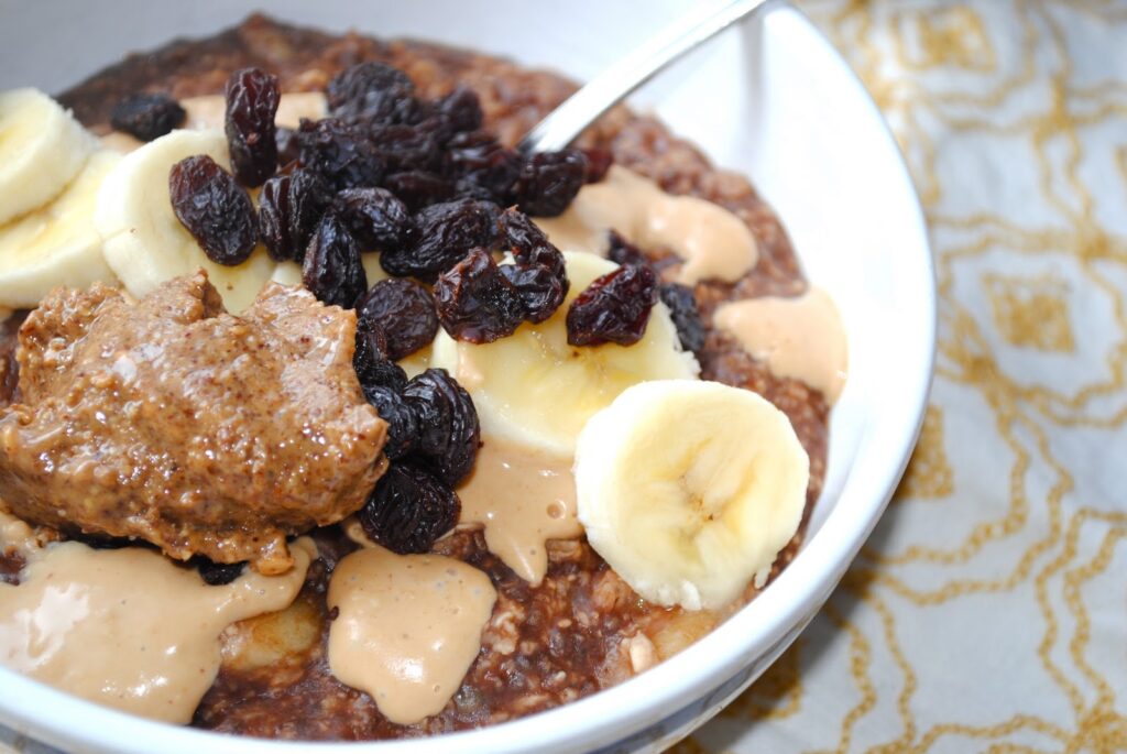 Chocolate Banana Oatmeal