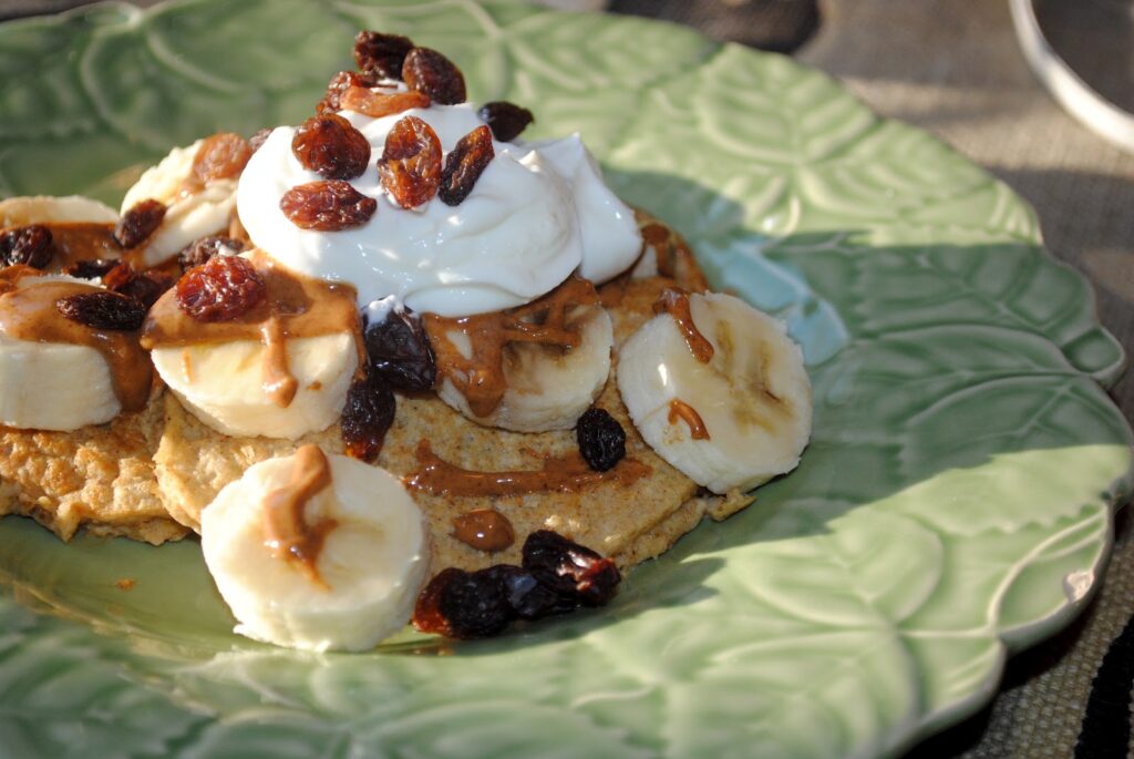 Healthy Gluten Free Oat Pancakes