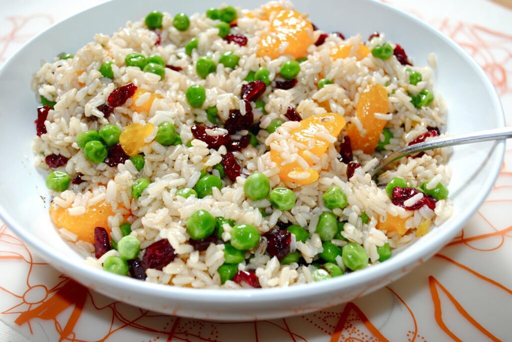 Mandarin Orange and Brown Rice Salad