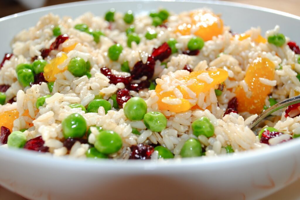 Mandarin Orange and Brown Rice Salad