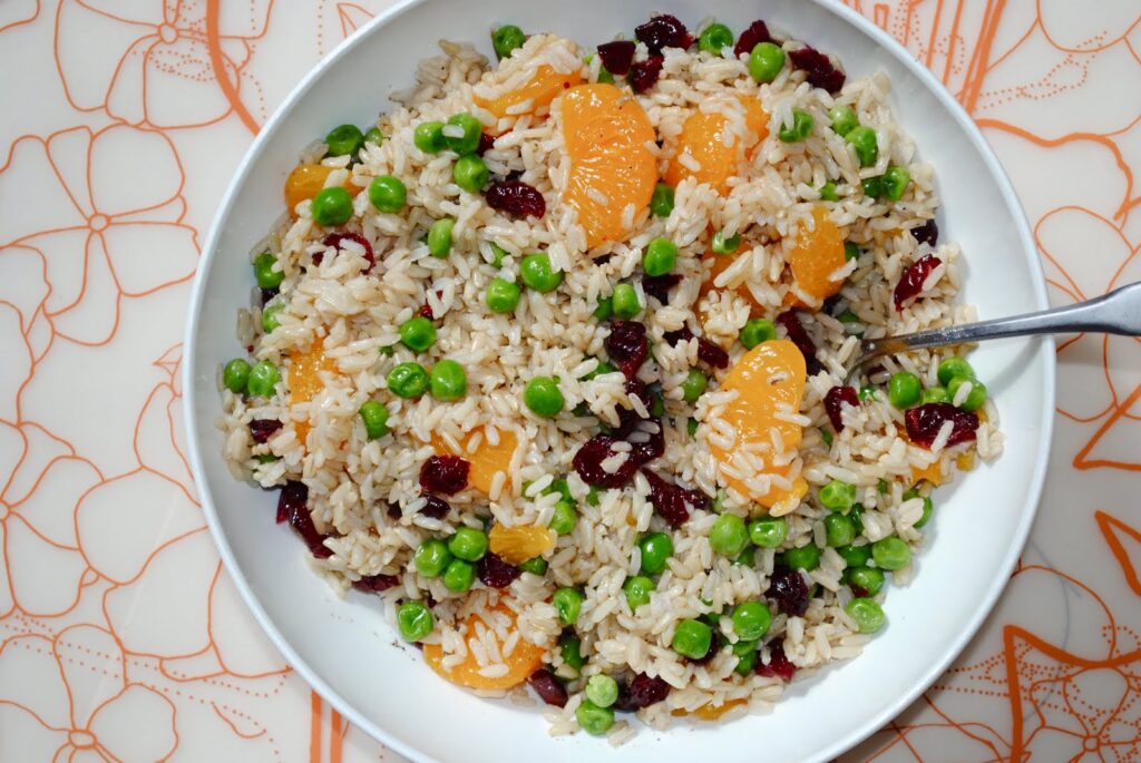 Mandarin Orange and Brown Rice Salad