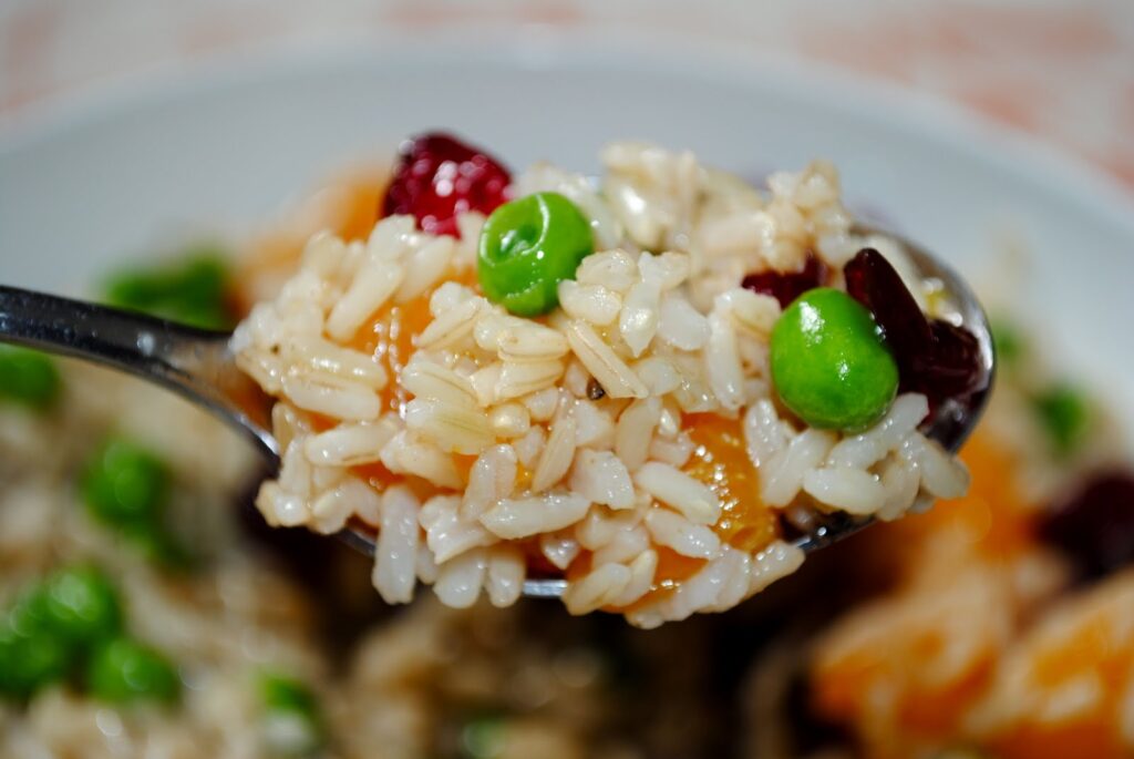 Mandarin Orange and Brown Rice Salad