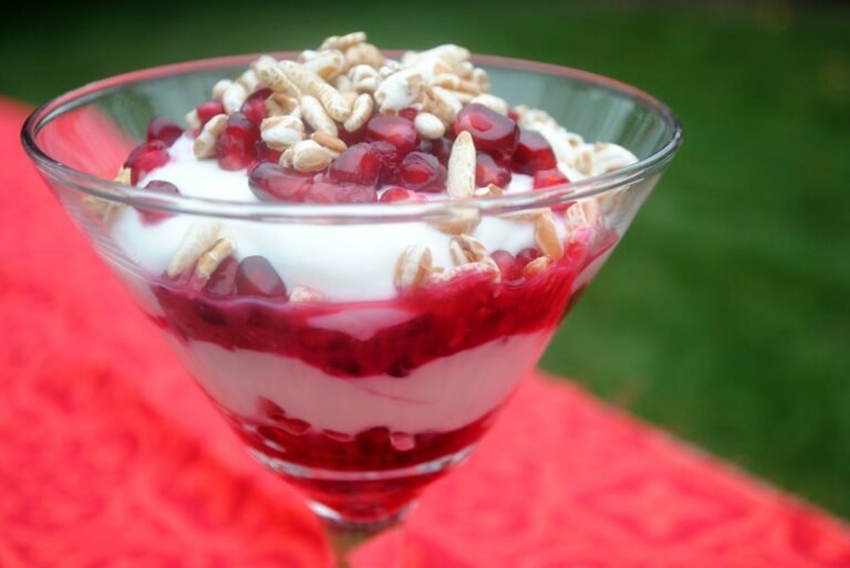 Pomegranate Parfait