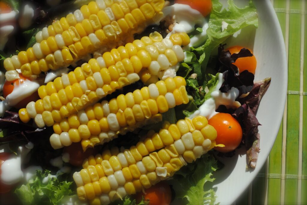 colorful summer side salad