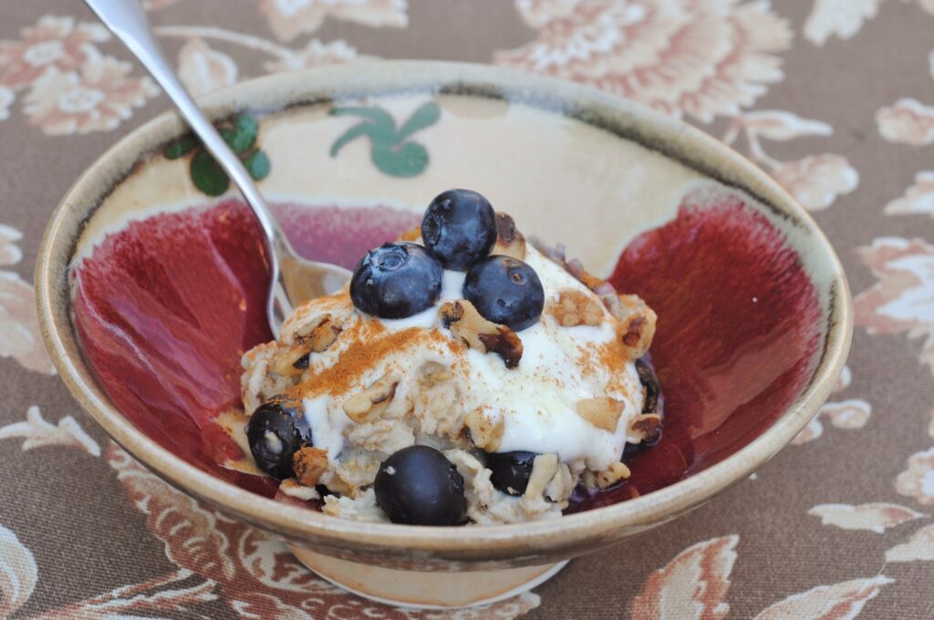 Blueberry Oatmeal Bake