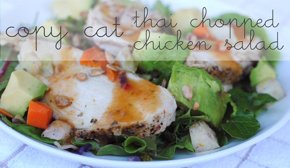 Copy Cat Thai Chopped Chicken Salad