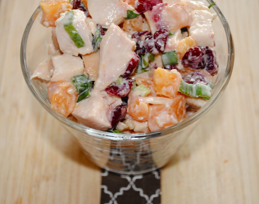 Nectarine Chicken Salad Salad