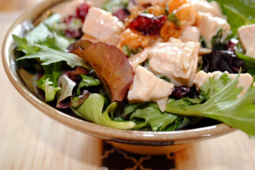 Nectarine Chicken Salad Salad