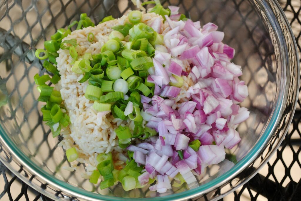 Chunky Lime Brown Rice