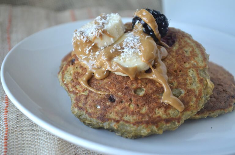 Blackberry Banana Pancakes