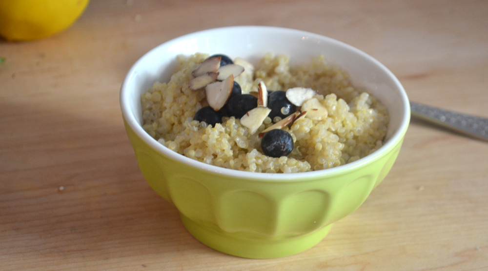 Blueberry Breakfast Quinoa