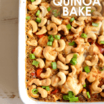 Cashew Chicken Quinoa Bake