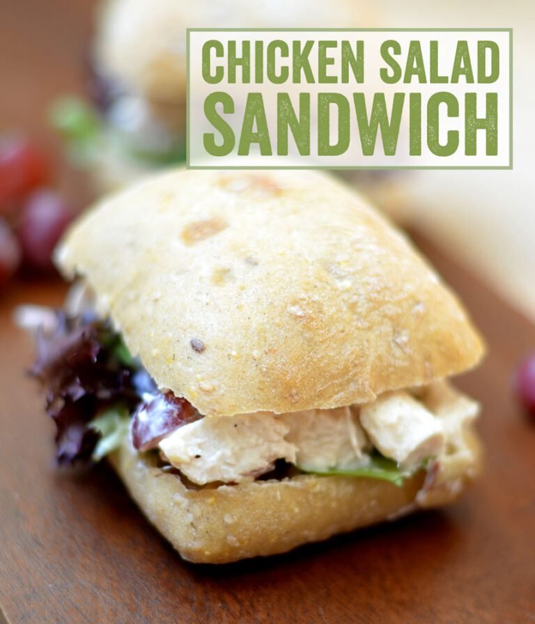 Greek Yogurt Chicken Salad Sandwich