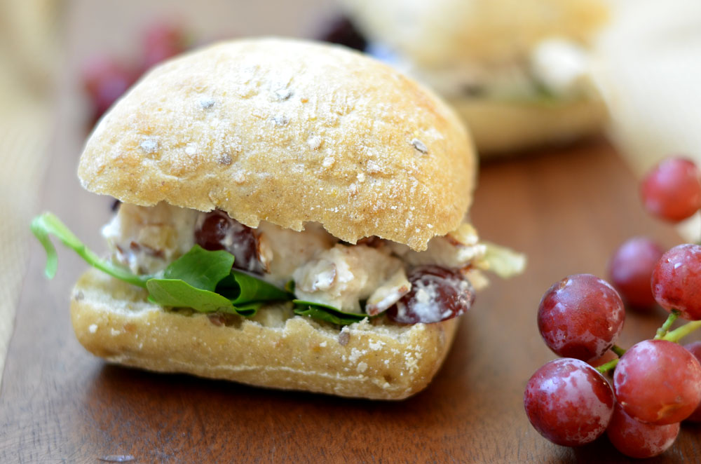 Greek Yogurt Chicken Salad Sandwich