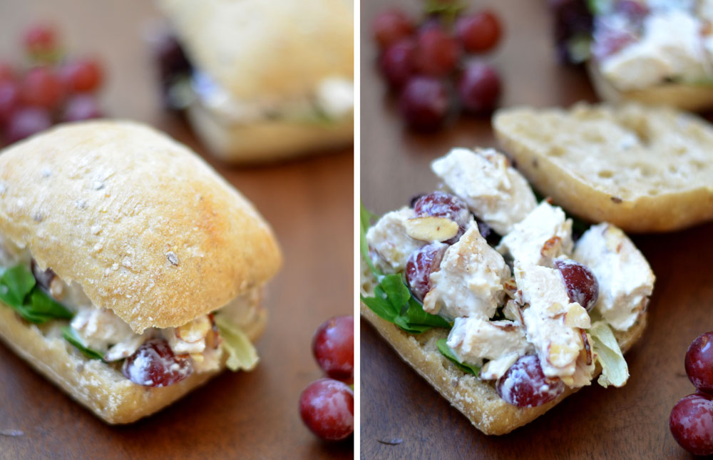 Greek Yogurt Chicken Salad Sandwich