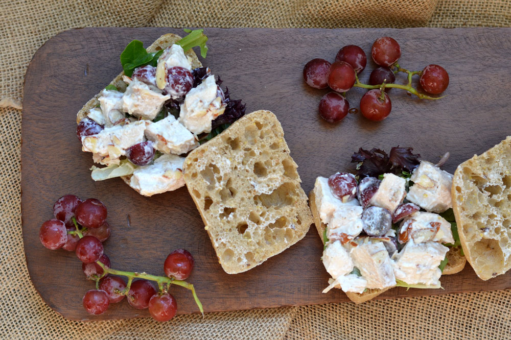 Greek Yogurt Chicken Salad Sandwich