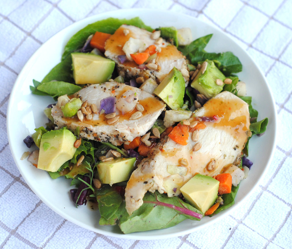 Copy Cat Thai Chopped Chicken Salad