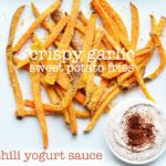 Crispy Garlic Sweet Potato Fries